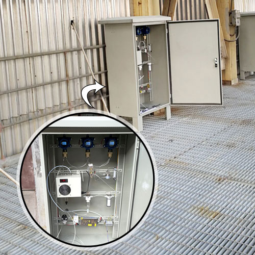防爆柜式带预处理二氧化氮在线分析仪网络版