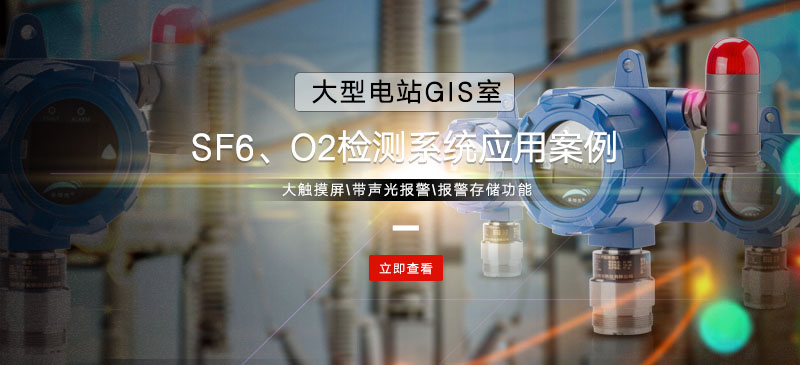 国内某大型电站GIS室SF6、O2检测系统应用案例
